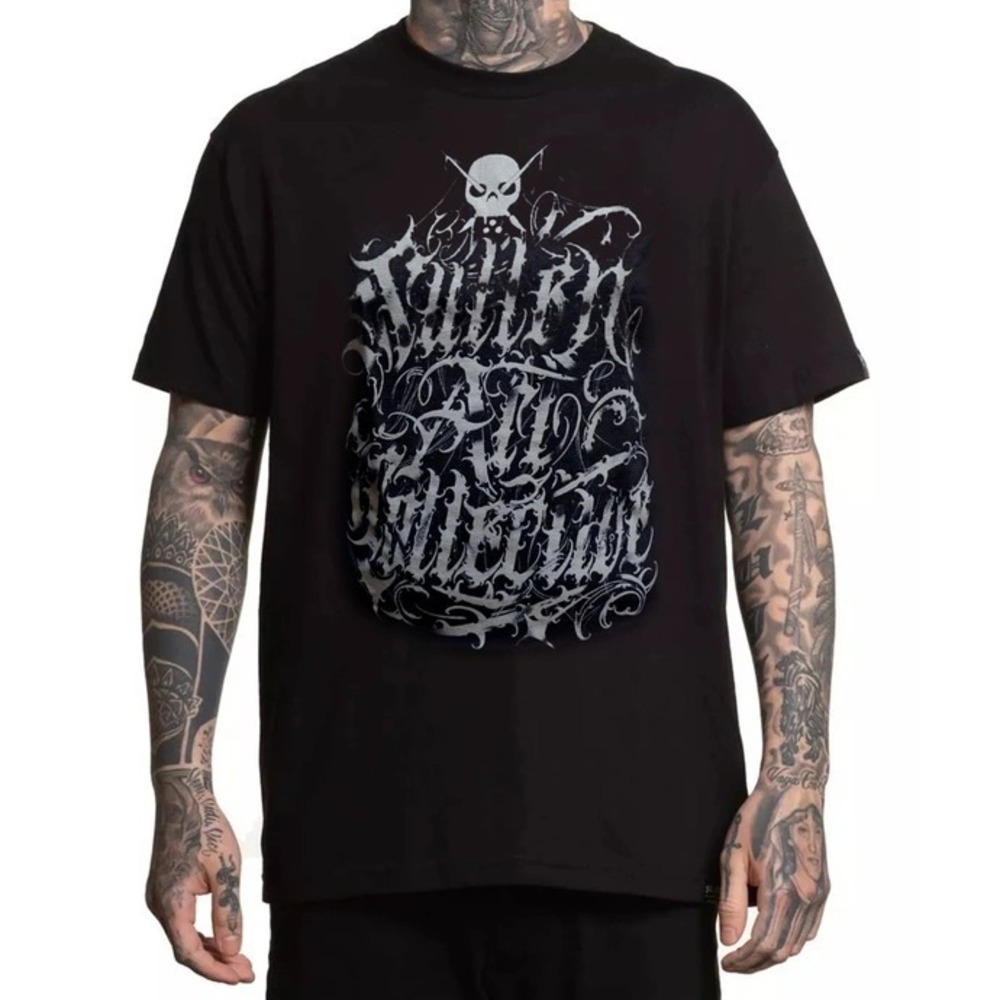 Hip Hop 90's Retro T-shirt, Sullen - El Pichie Letras Stacked  T-shirt